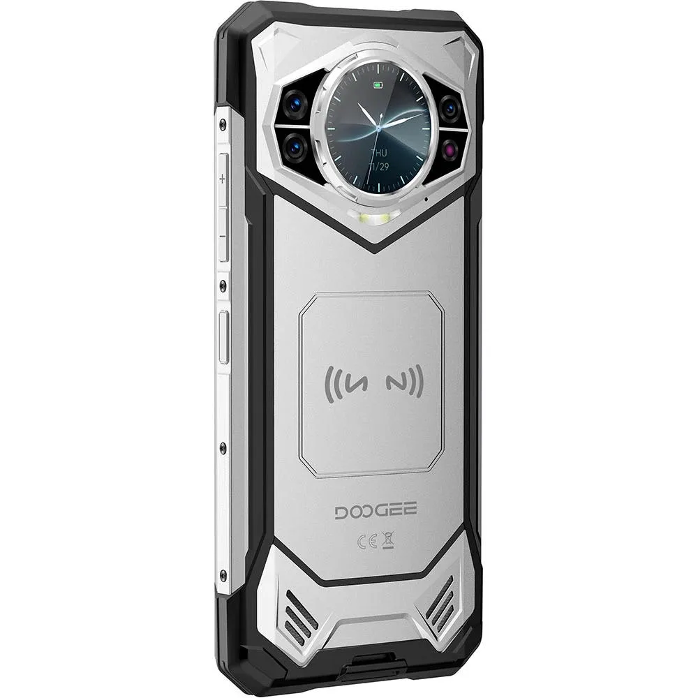 Смартфон Doogee S200 5G 6.72" 12/256ГБ, 2SIM, 10100мА•год, світло-сірий