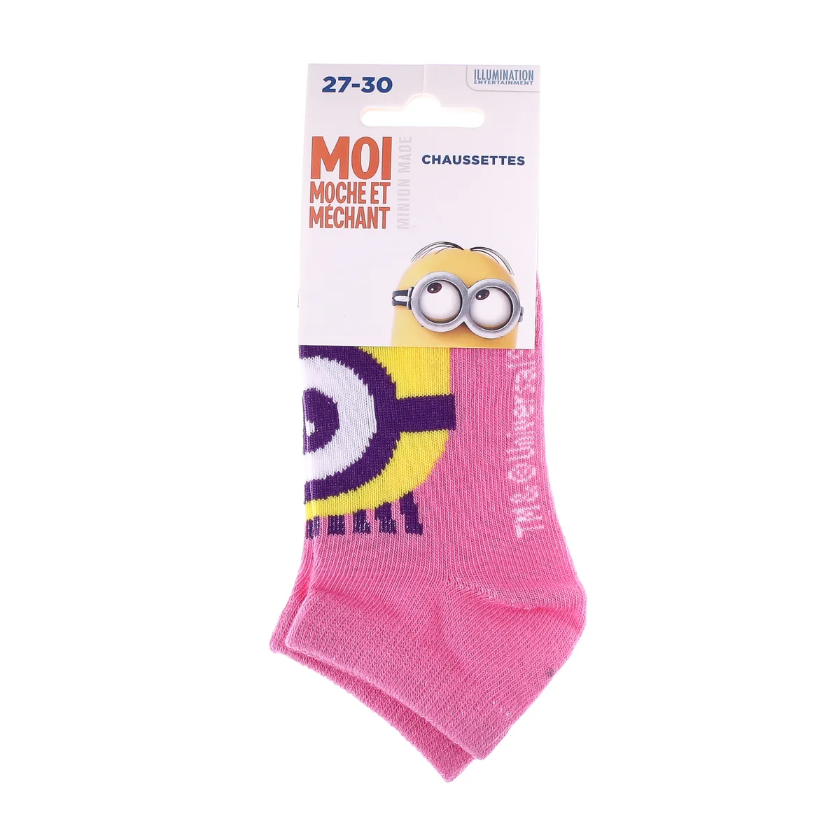 Шкарпетки DISNEY MINNIE 65% бавовна 31-34 рожеві