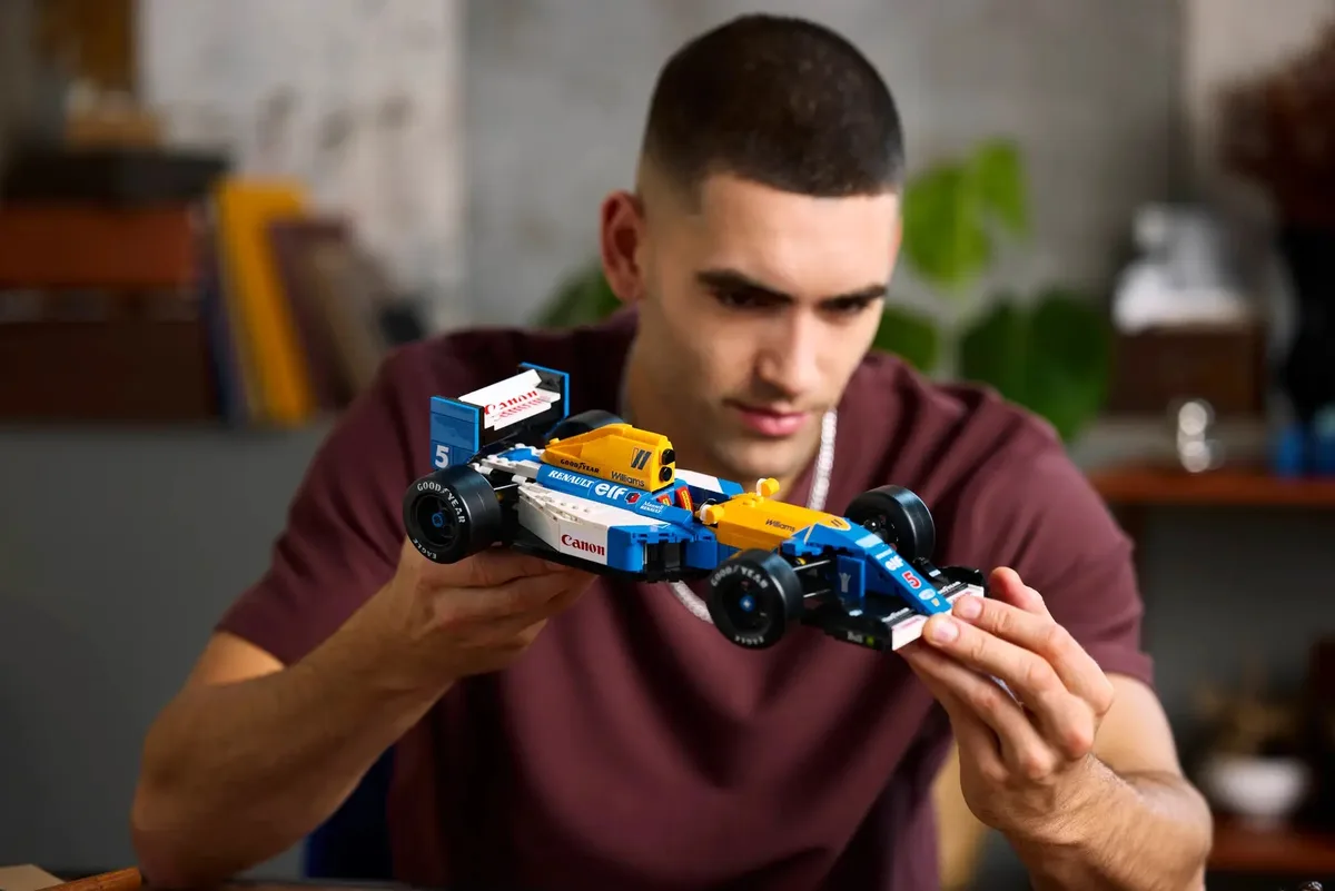 LEGO Icons Конструктор Williams Racing FW14B 18+ Спорткар для дорослих