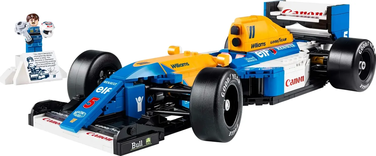 LEGO Icons Конструктор Williams Racing FW14B 18+ Спорткар для дорослих