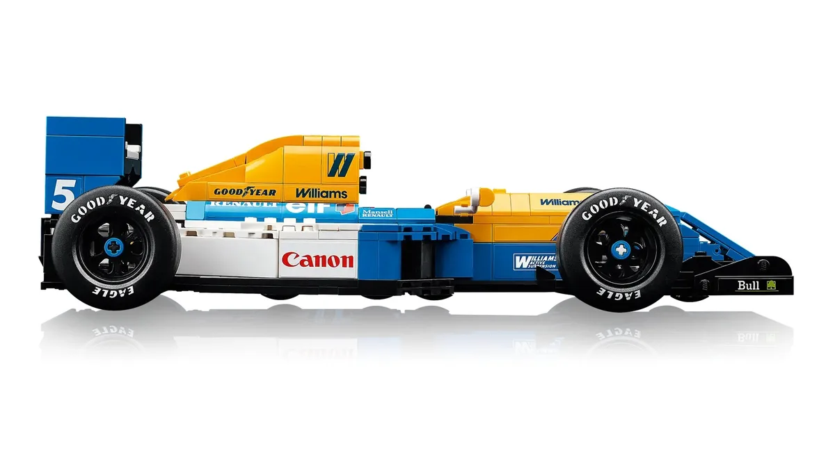 LEGO Icons Конструктор Williams Racing FW14B 18+ Спорткар для дорослих
