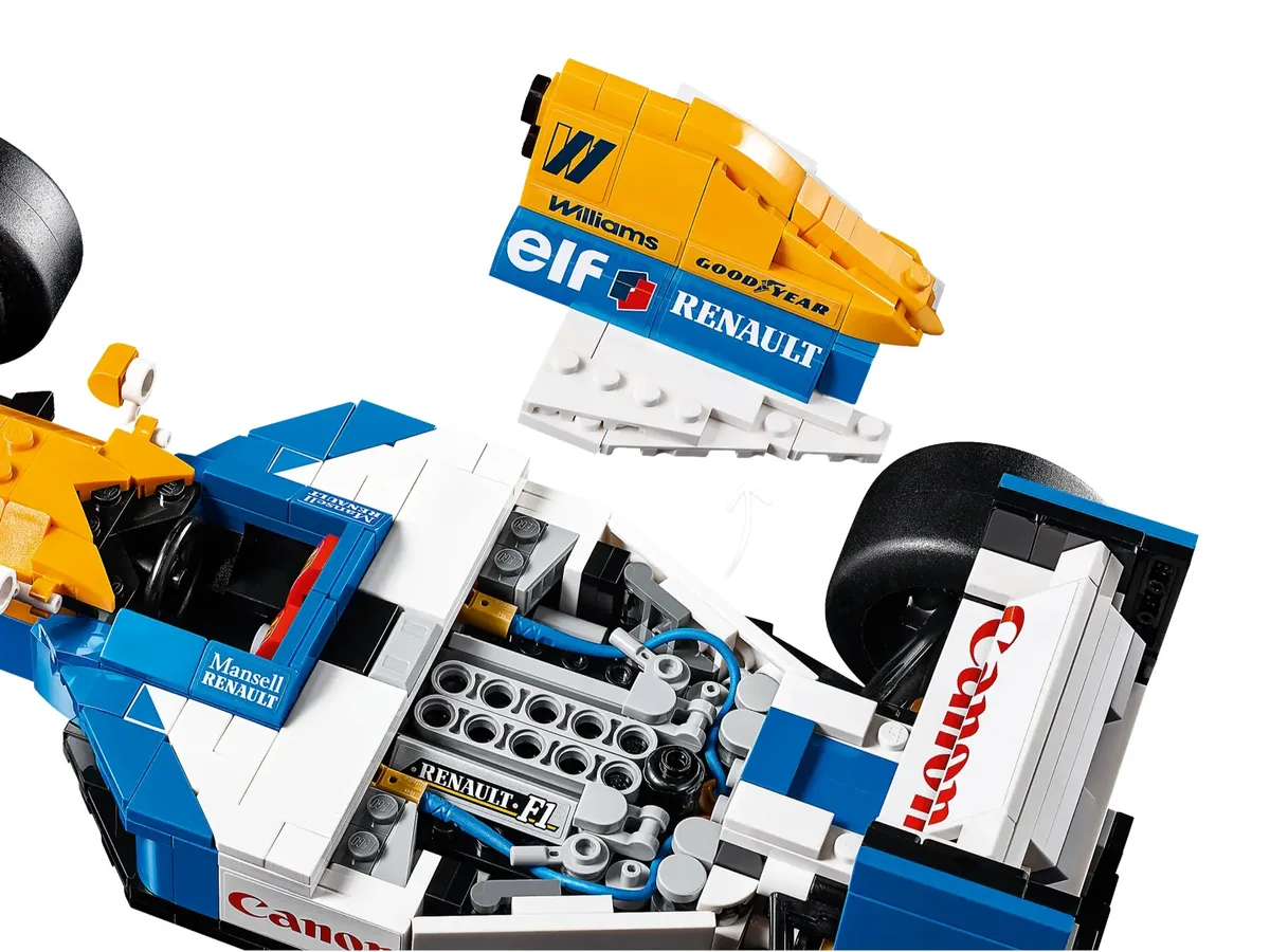 LEGO Icons Конструктор Williams Racing FW14B 18+ Спорткар для дорослих