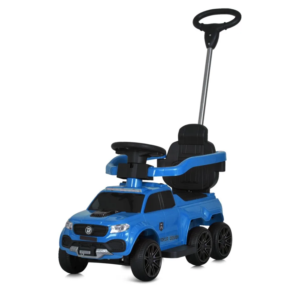 Детская каталка-толокар Bambi экокожа 6V 13000RPM Красная