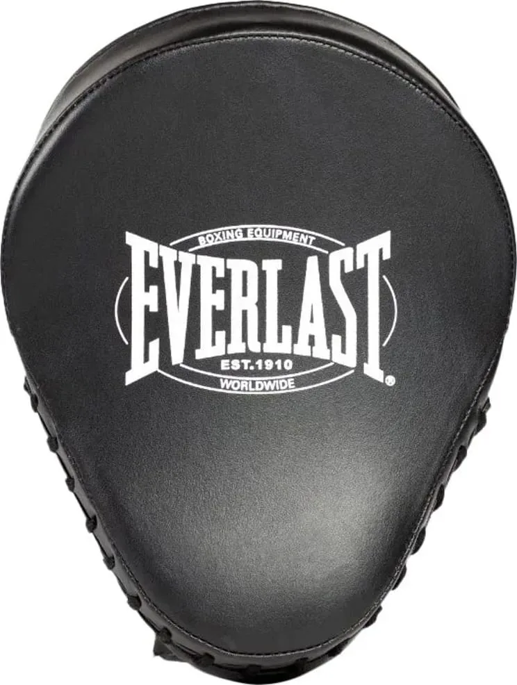 Лапи боксерські Everlast штучна шкіра One Size чорний