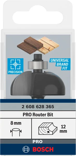Фреза фасонна Bosch Professional Std S8 R12 D36.7 L16.