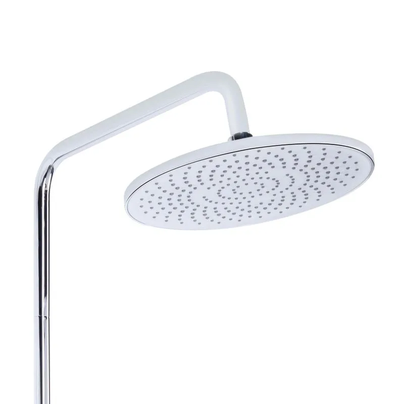 Душова система Qtap Taurus 850-1200 мм латунь хром 3 споживача
