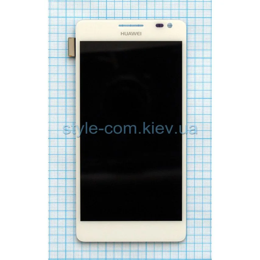 Дисплей LCD Huawei High Quality 5 дюймів білий з сенсорним екраном