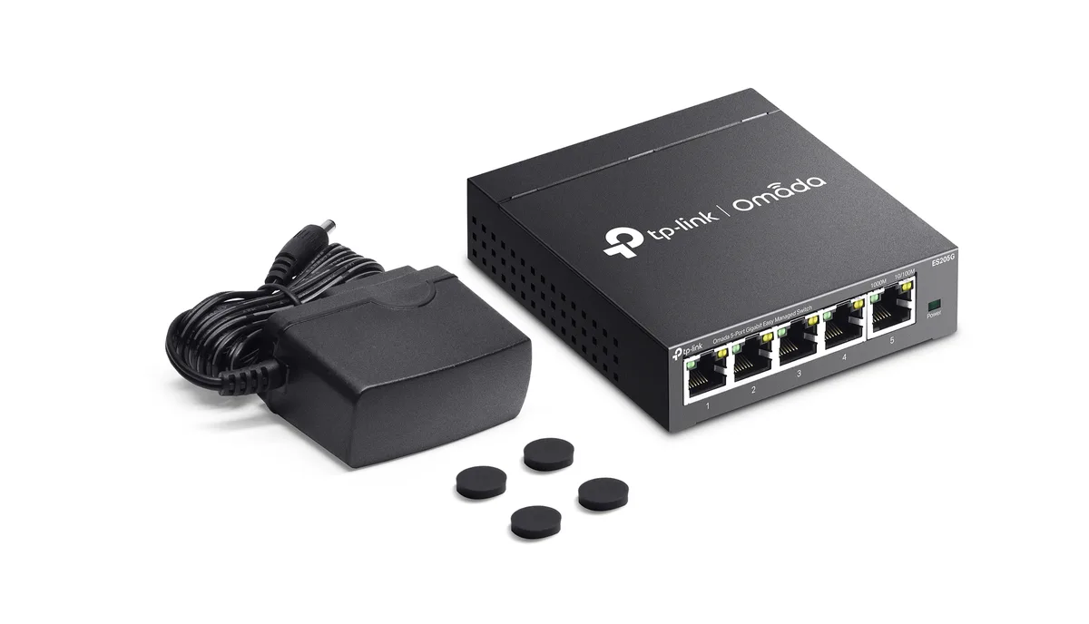 Комутатор TP-LINK ES205G 5xGE, WebSmart