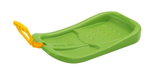 Зимние санки Prosperplast пластик 58х35х8,5 см зеленые