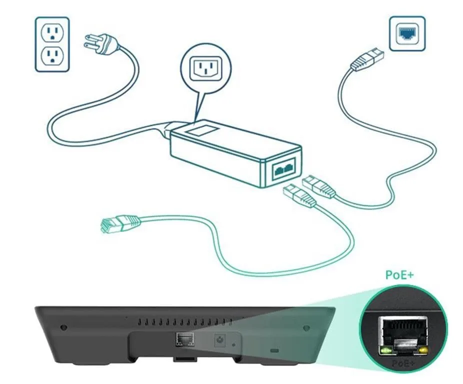 Контроллер Aver CP10 G2, Android 10, дисплей 10.1', PoE+, Zoom Rooms, черный.