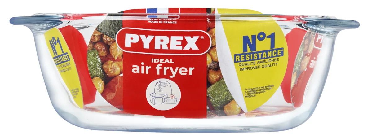 Форма для запікання Pyrex боросилікатне скло 20x18x7 см кругла