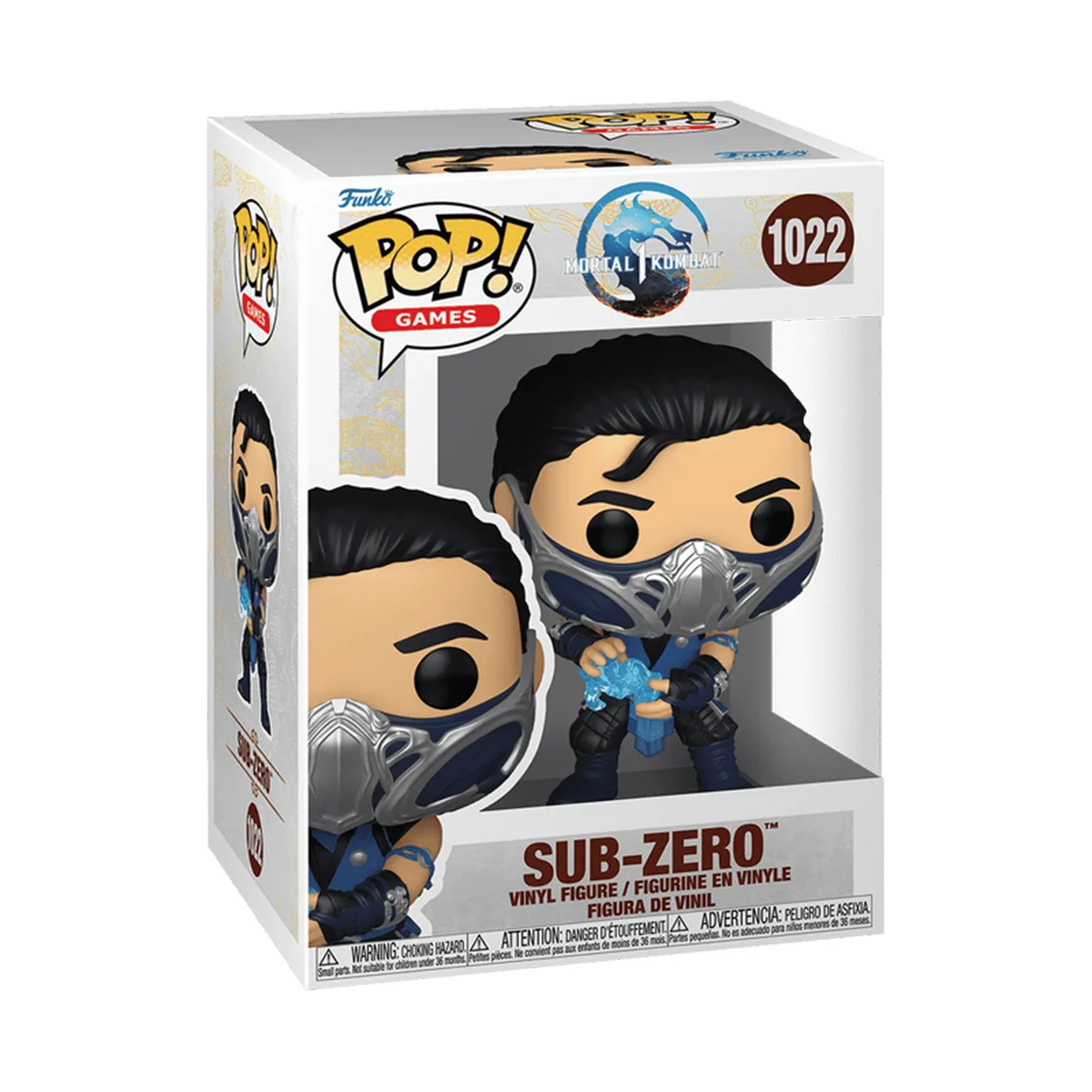 Ігрова фігурка Funko Pop! вініл 11,4 см Смертельна битва Саб-Зіро