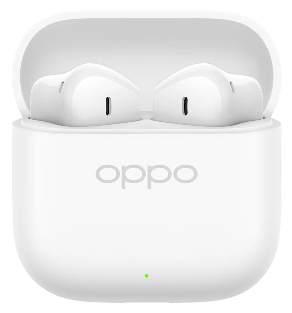 Гарнітура OPPO Бездротова вкладиші 12,4 мм Біла IP55