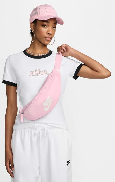 Сумка на пояс NIKE поліестер 41х10х15 см рожевий 3 л