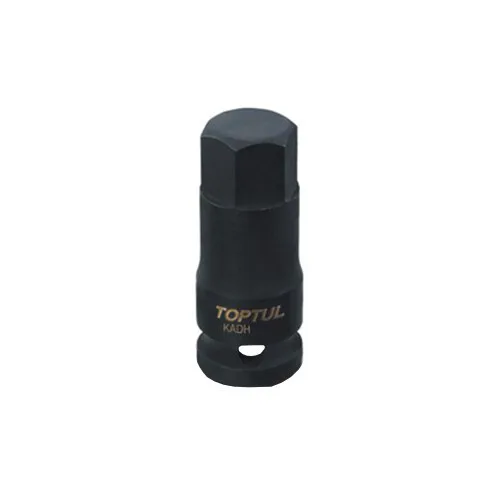 Насадка шестигранник ударна 3/4" HEX 17 мм сталь чорна