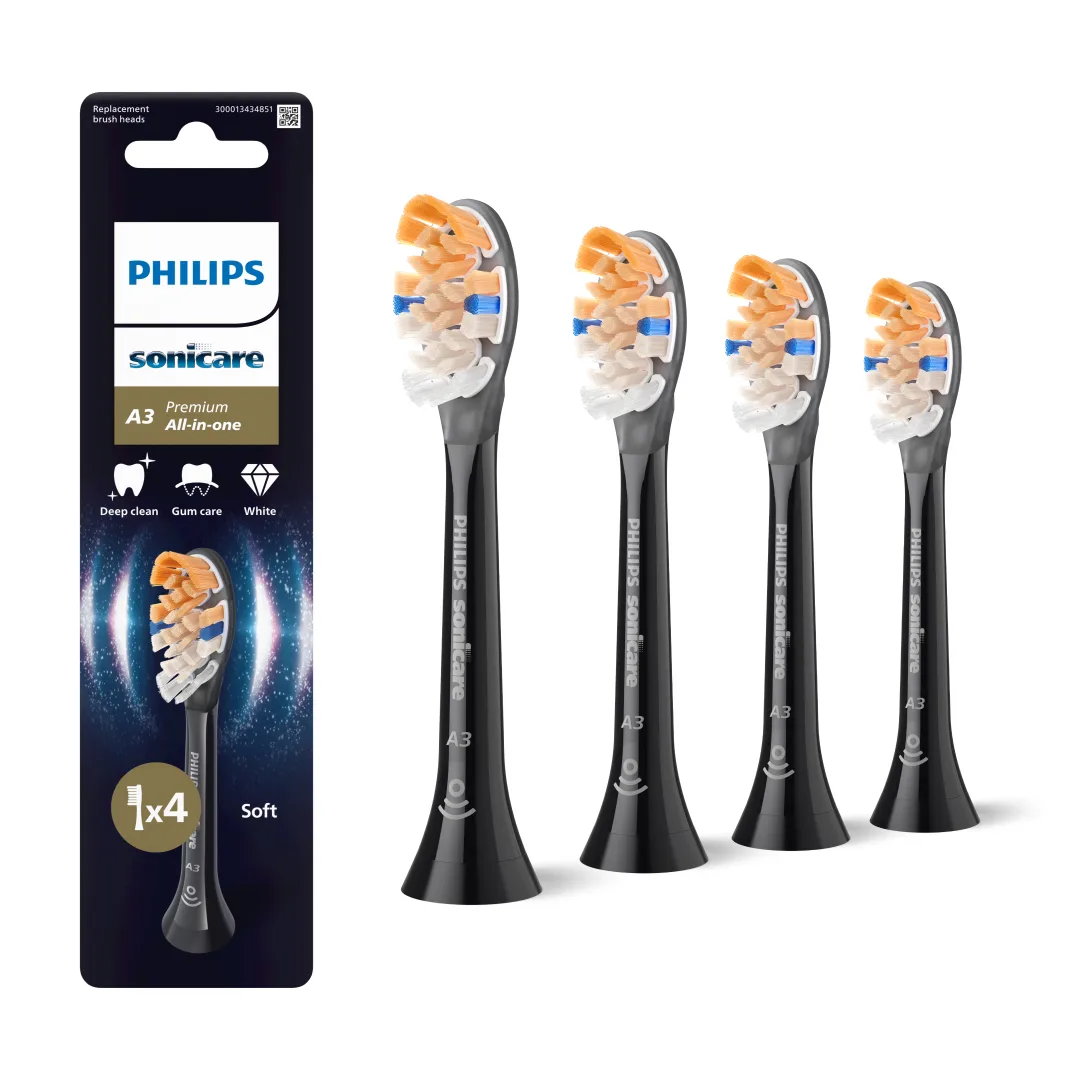 Насадка для зубної щітки Philips 4 шт для дорослих біопластик