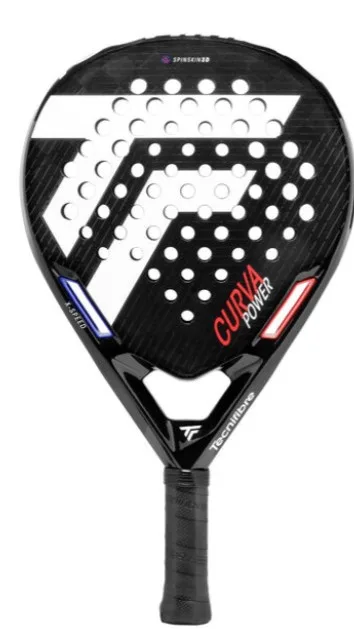 Ракетка для падл тенісу TF Soft EVA carbon 360 г чорна