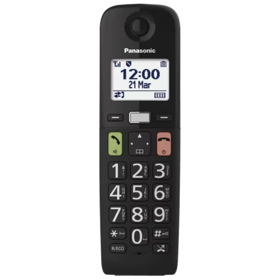 Радиотелефон DECT Panasonic KX-TGU110UAB, черный