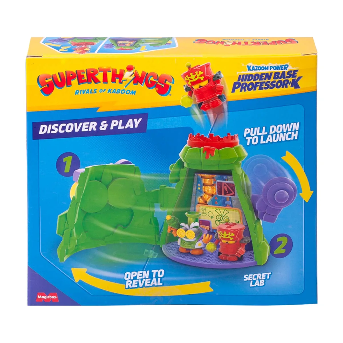 Игровой набор SuperThings пластик 10.6х10х7.1 см Серия Kazoom Power