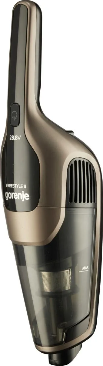 Беспроводной пылесос Gorenje, 176 Вт, контейнер 06 л, автономная работа до 70 мин, HEPA-фильтр, 2 в 1, подсветка, индикатор