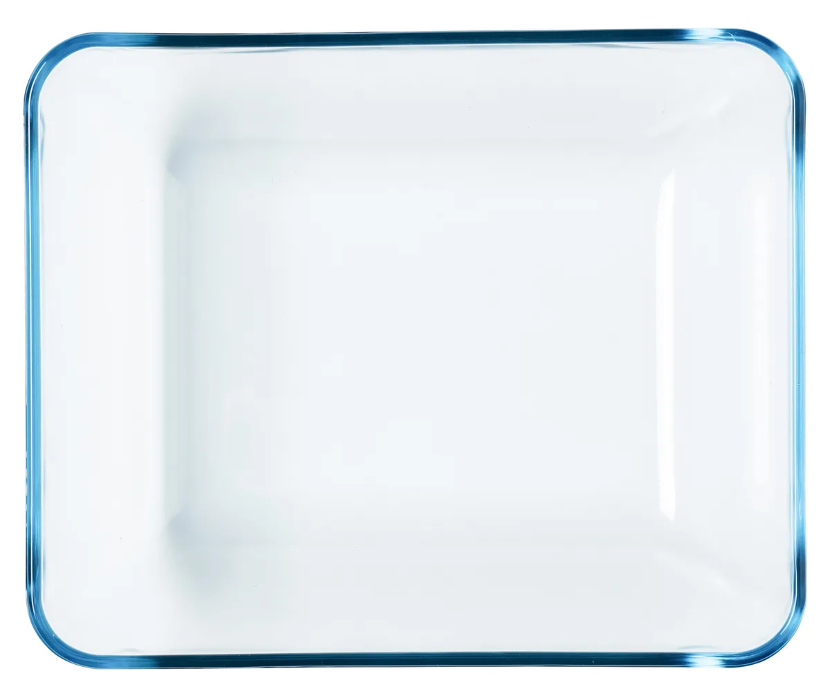 Форма Pyrex боросилікатне скло 22х17 см з кришкою