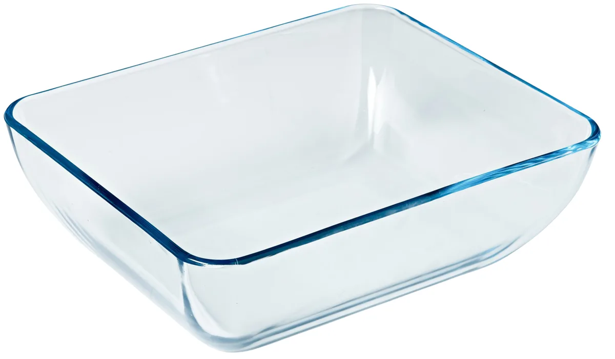 Форма Pyrex боросилікатне скло 22х17 см з кришкою
