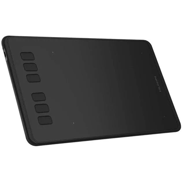 Графический планшет Huion 6.3"x3.9" H640P, microUSB, черный
