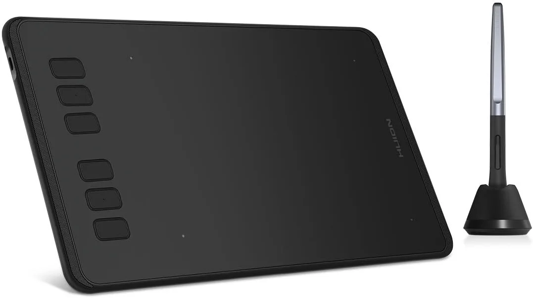 Графический планшет Huion 6.3"x3.9" H640P, microUSB, черный