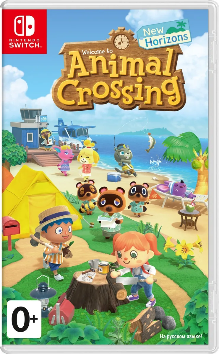 Гра консольна Switch Animal Crossing: New Horizons, картридж