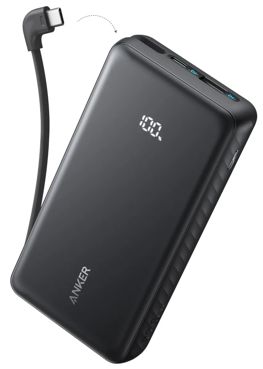 Портативний зарядний пристрій Anker 20000 мАг 22,5 Вт USB-C чорний
