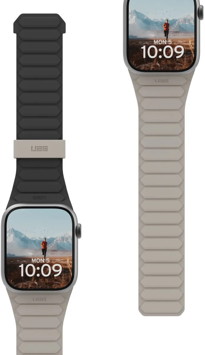 Ремешок UAG для Apple Watch Ultra 2/Ultra-49-45-44 мм, Pathfinder, Черный/Титан.