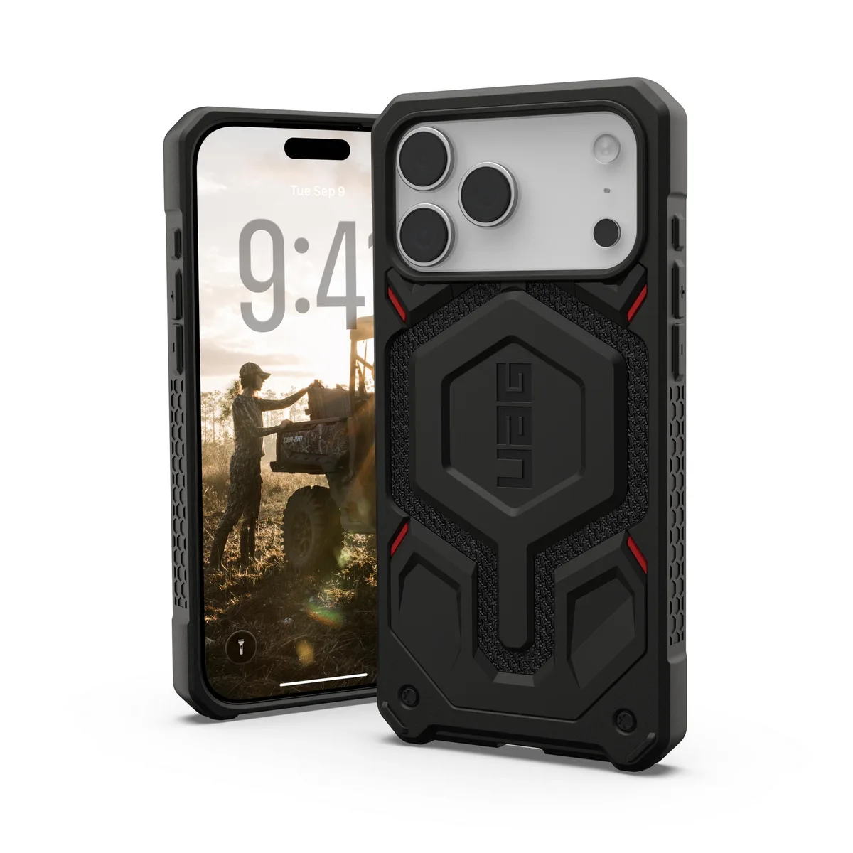 Чохол UAG Kevlar для iPhone 17 Pro Max чорний