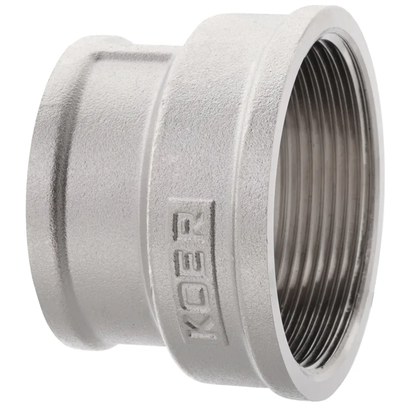 Муфта редукційна Koer латунна 1 1/2" х 2" сталевий