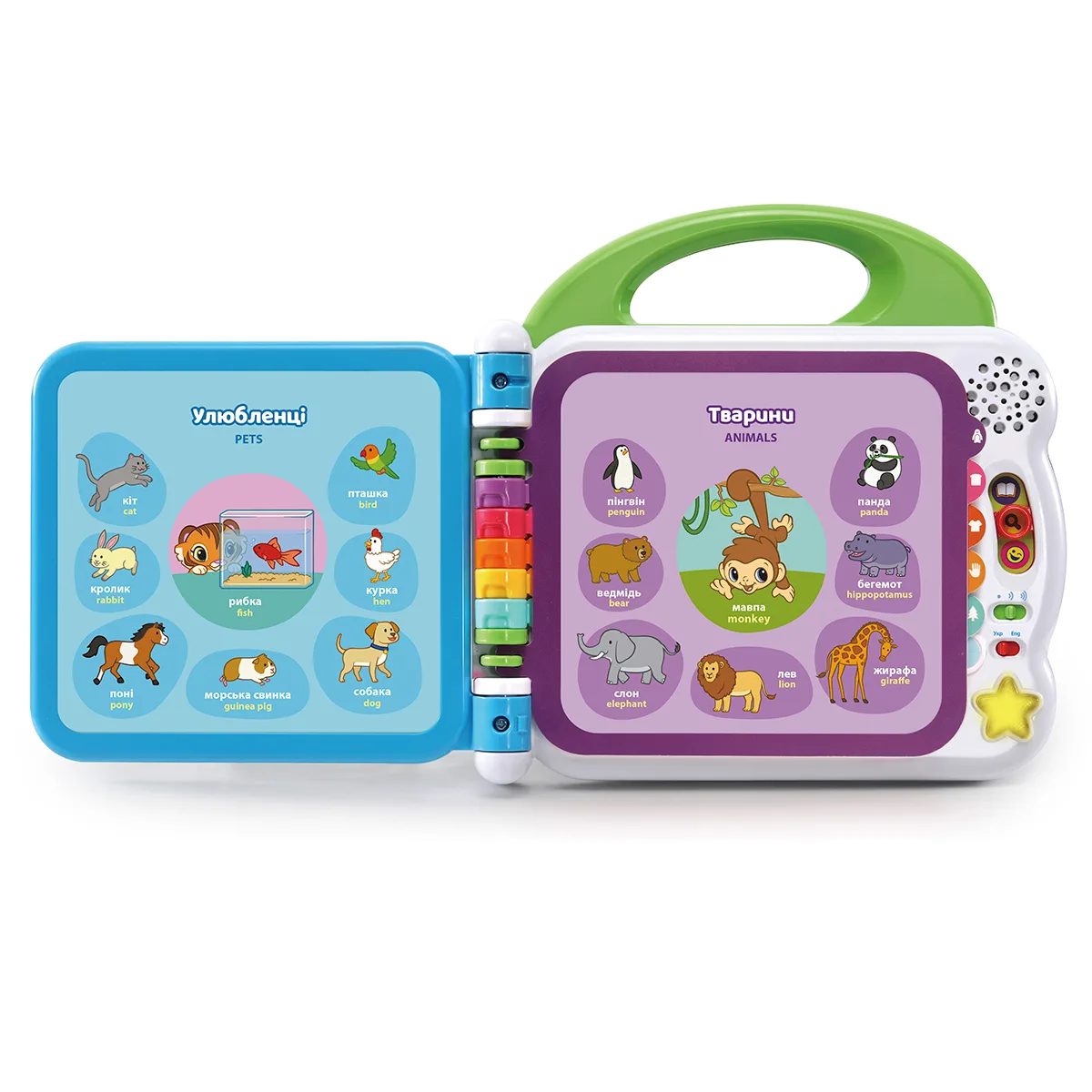 Розвивальна іграшка VTech полімер 23,7х4,5х23,1 см кольорова