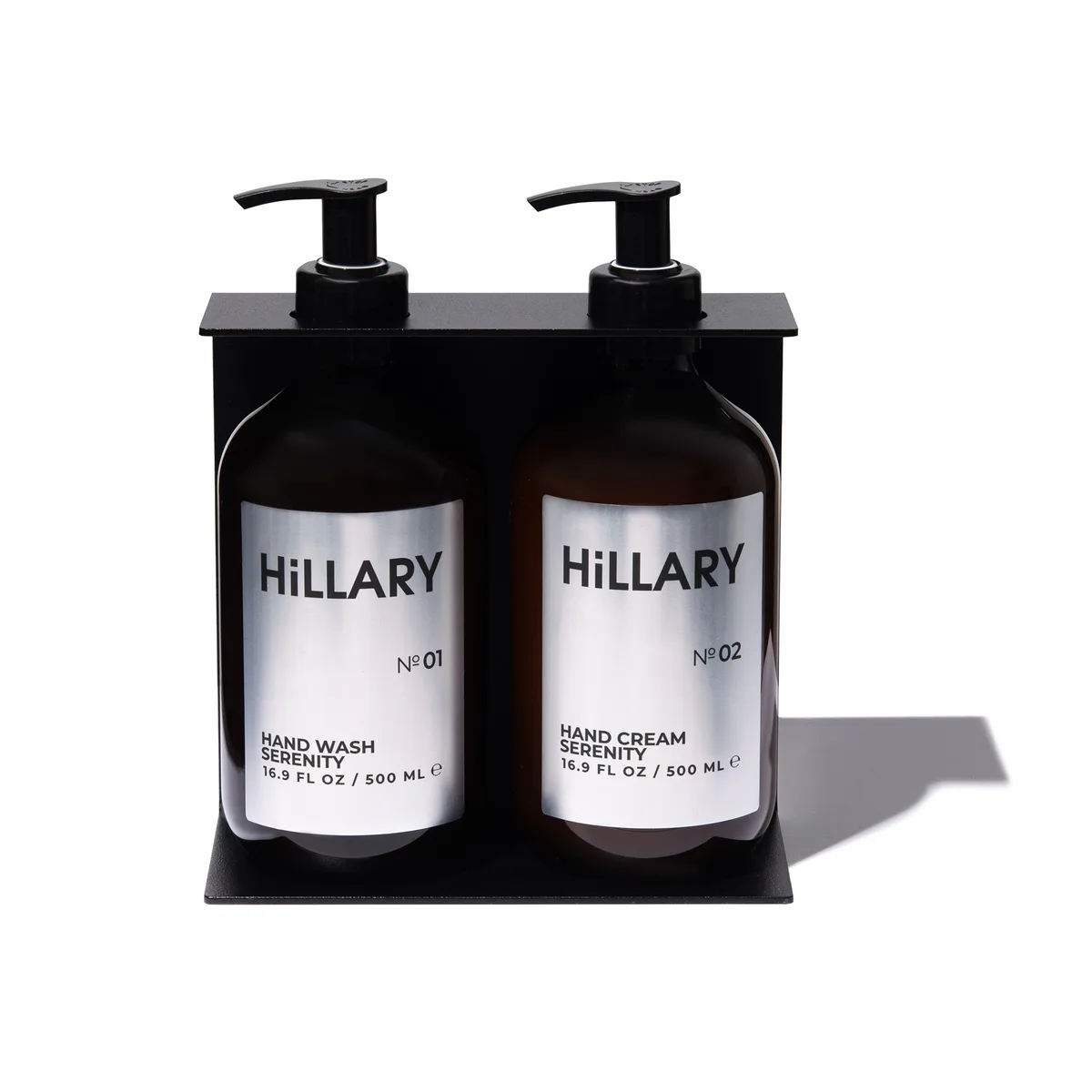 Крем и мыло для рук Serenity Hillary с держателем для 2-х бутылочек увлажняющий уход для кожи рук.