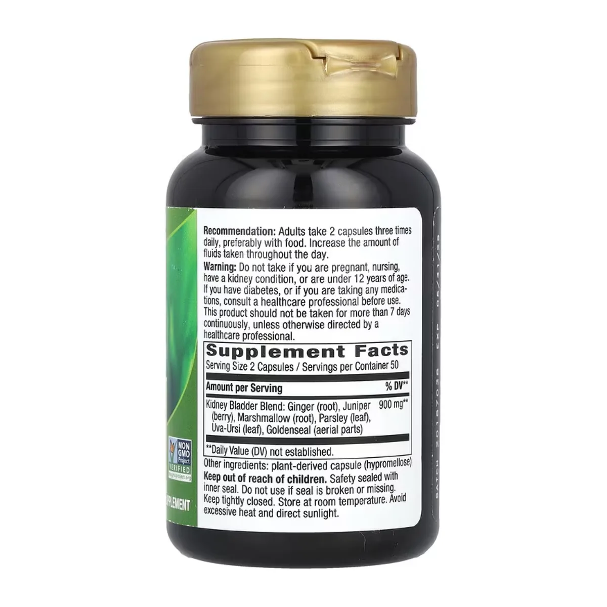 Капсулы Kidney-Bladder Nature's Way растительные 100 vcaps