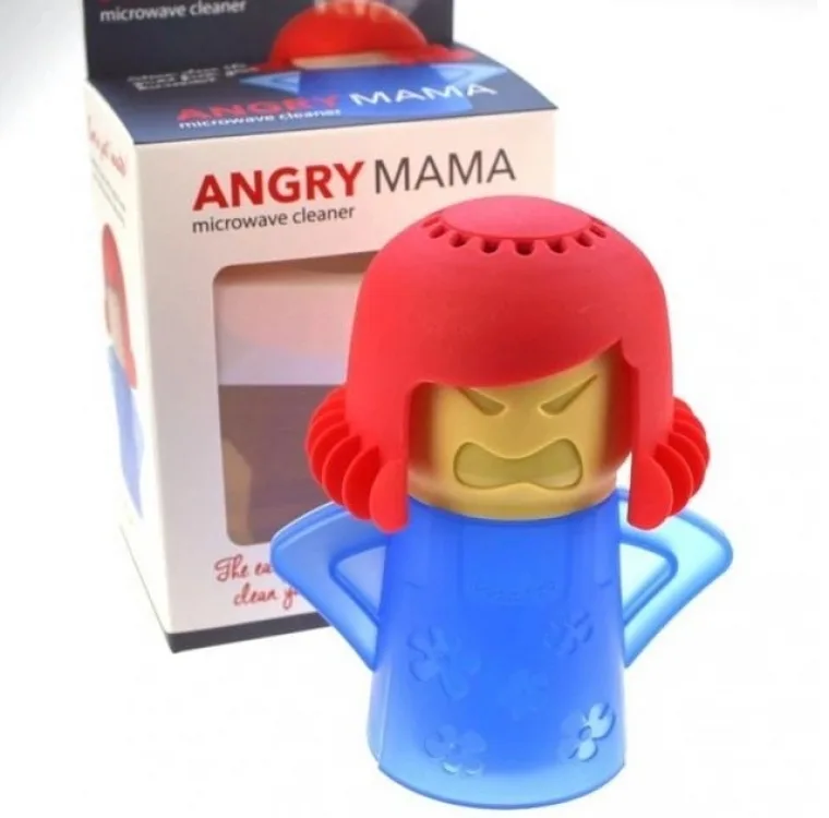 Очистник мікрохвильовки Angry Mama пластик 15 см прозорий
