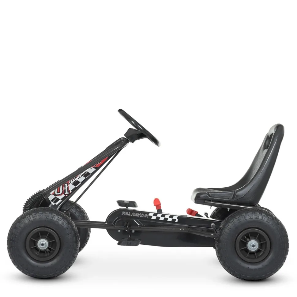 Велокарт дитячий Bambi Racer резина 101х60х62 см чорний