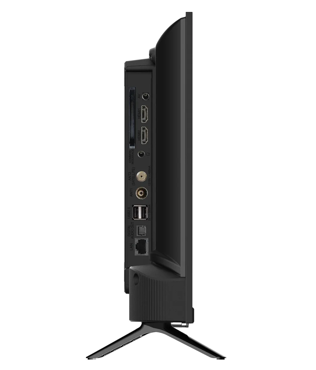 Телевізор ERGO LED 24 дюйми HD чорний