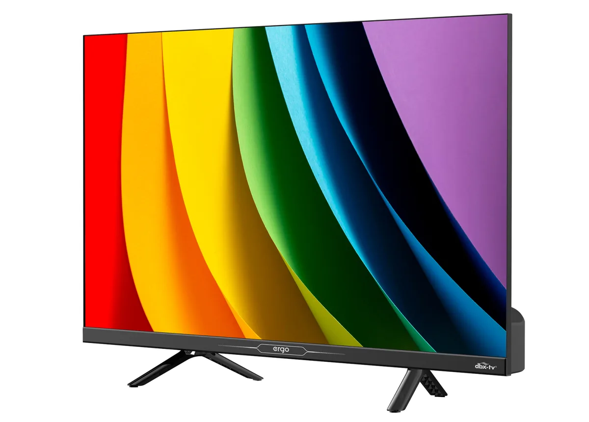 Телевізор ERGO LED 24 дюйми HD чорний
