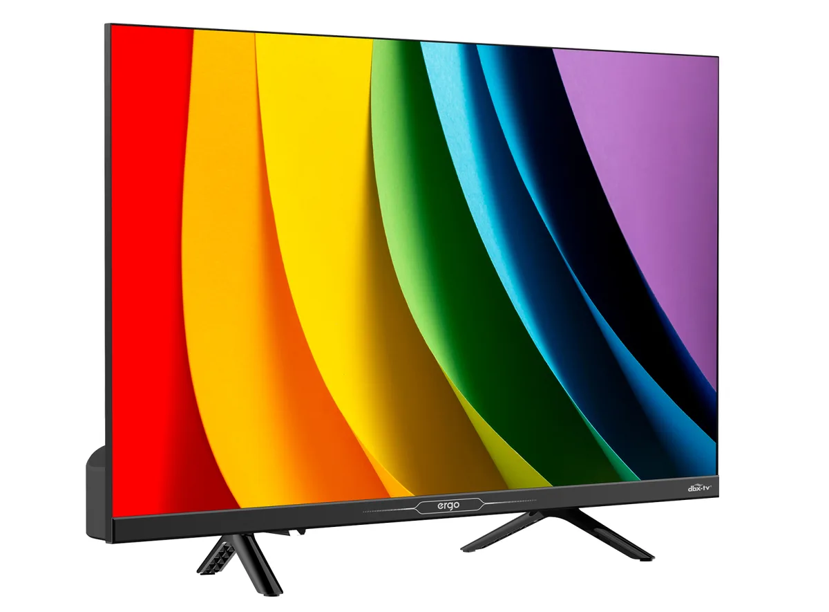 Телевізор ERGO LED 24 дюйми HD чорний