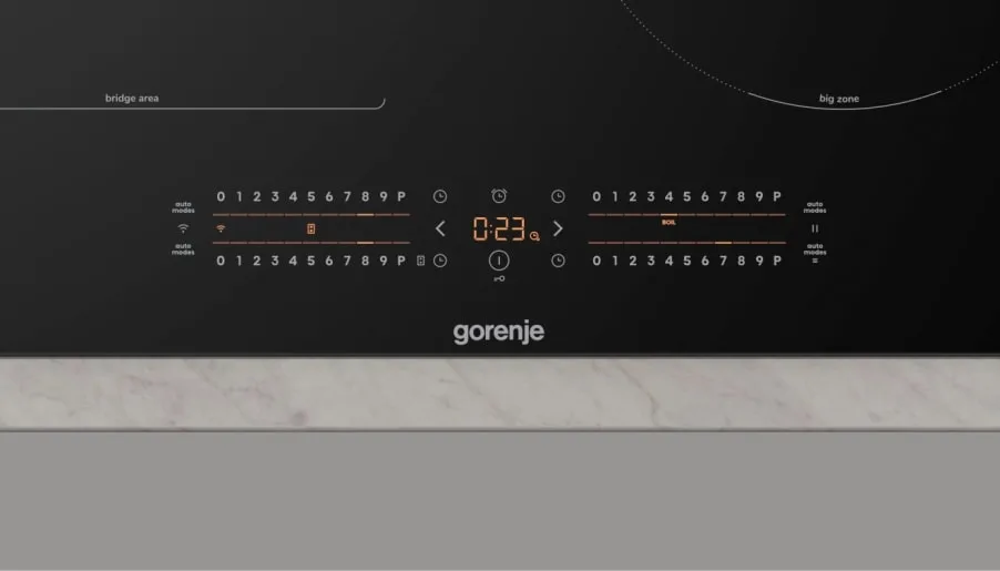 Індукційна варильна панель Gorenje, 60 см, з функцією PowerBoost, сенсорним управлінням SliderTouch та розширеною площею приготува