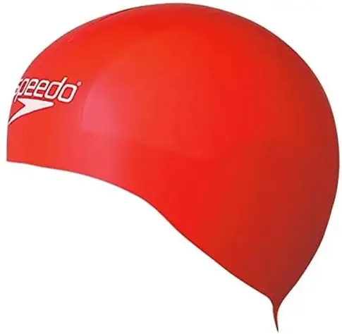 Шапка для плавання SPEEDO силікон OSFM червоний білий