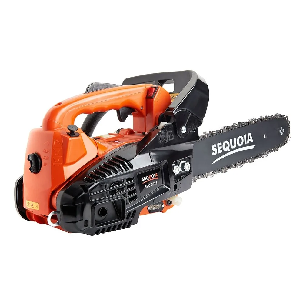 Бензинова ланцюгова пила SEQUOIA SPC0812 800Вт, шина 30 см, крок 3/8", товщина 1.3 мм, вага 4.8 кг.