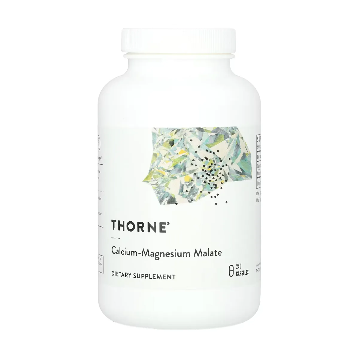 Кальций Магний Малат Thorne 240 капсул без глютена 1:1