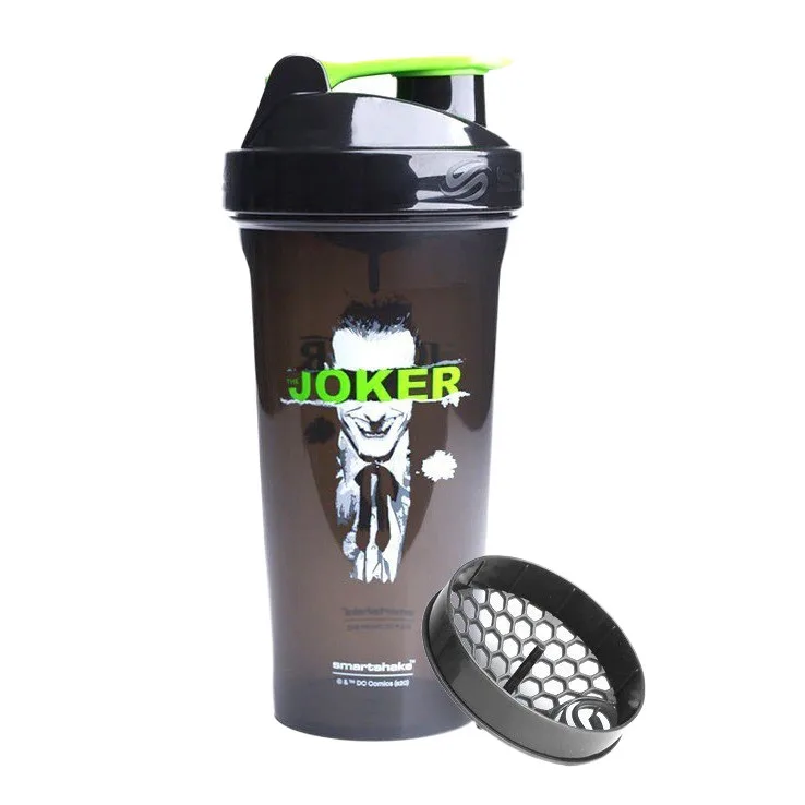 Шейкер спортивний SmartShake пластик 800 мл Чорний