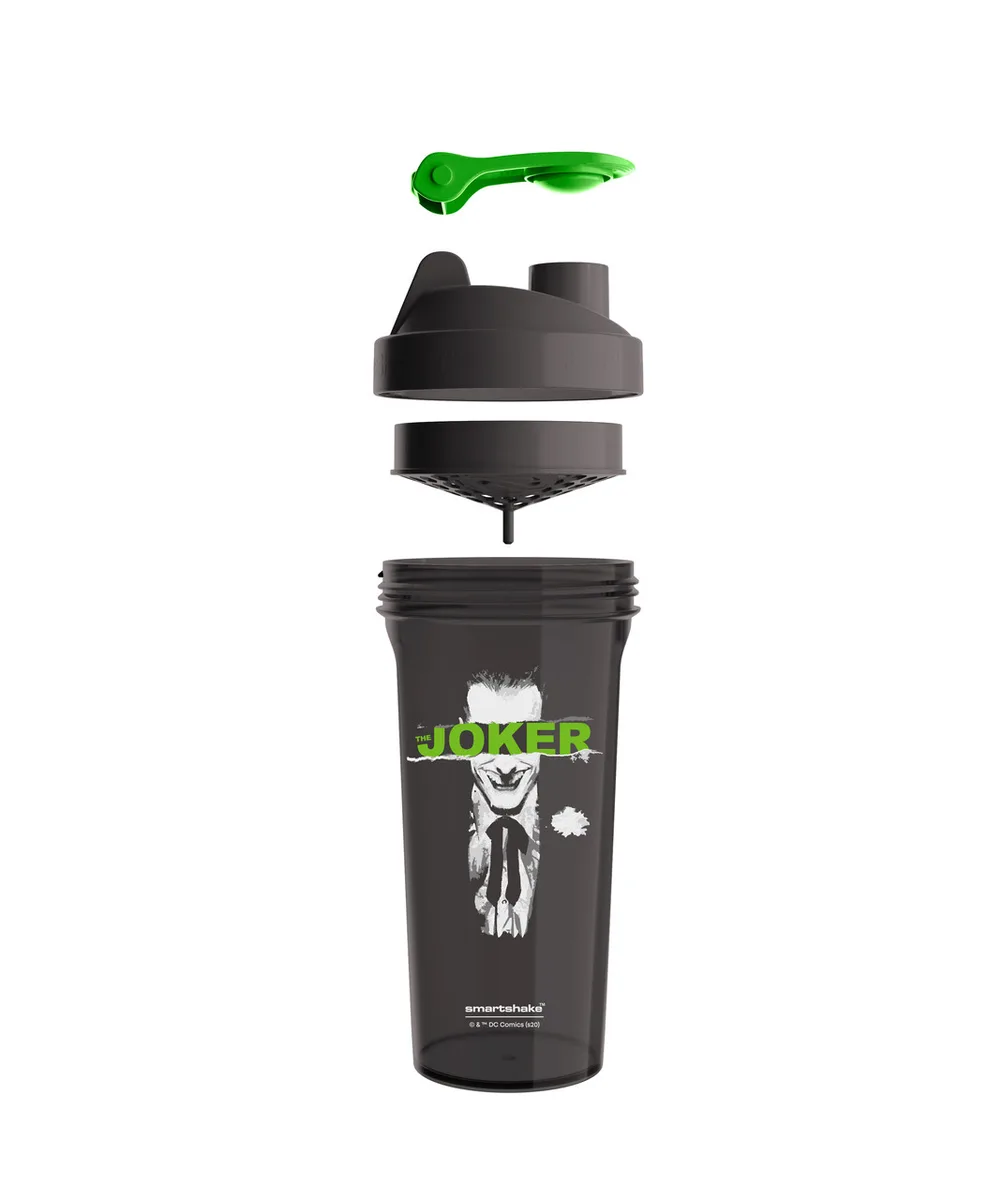 Шейкер спортивний SmartShake пластик 800 мл Чорний