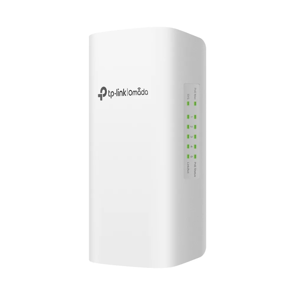 Комутатор TP-LINK 5 портів PoE 64 Вт зовнішній IP55