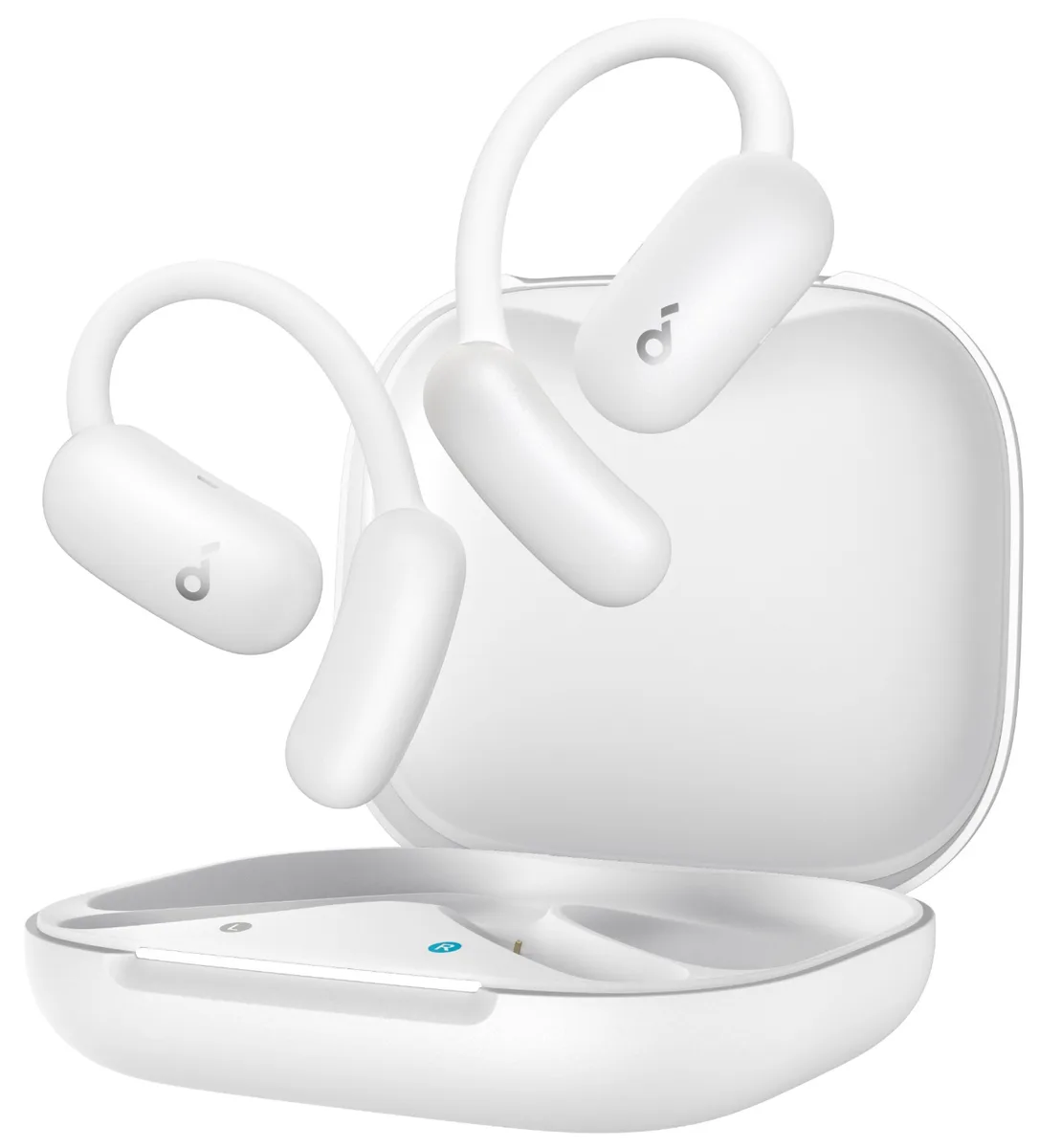 Гарнітура Anker SoundCore бездротові вкладиші пластик біла для спорту IP55