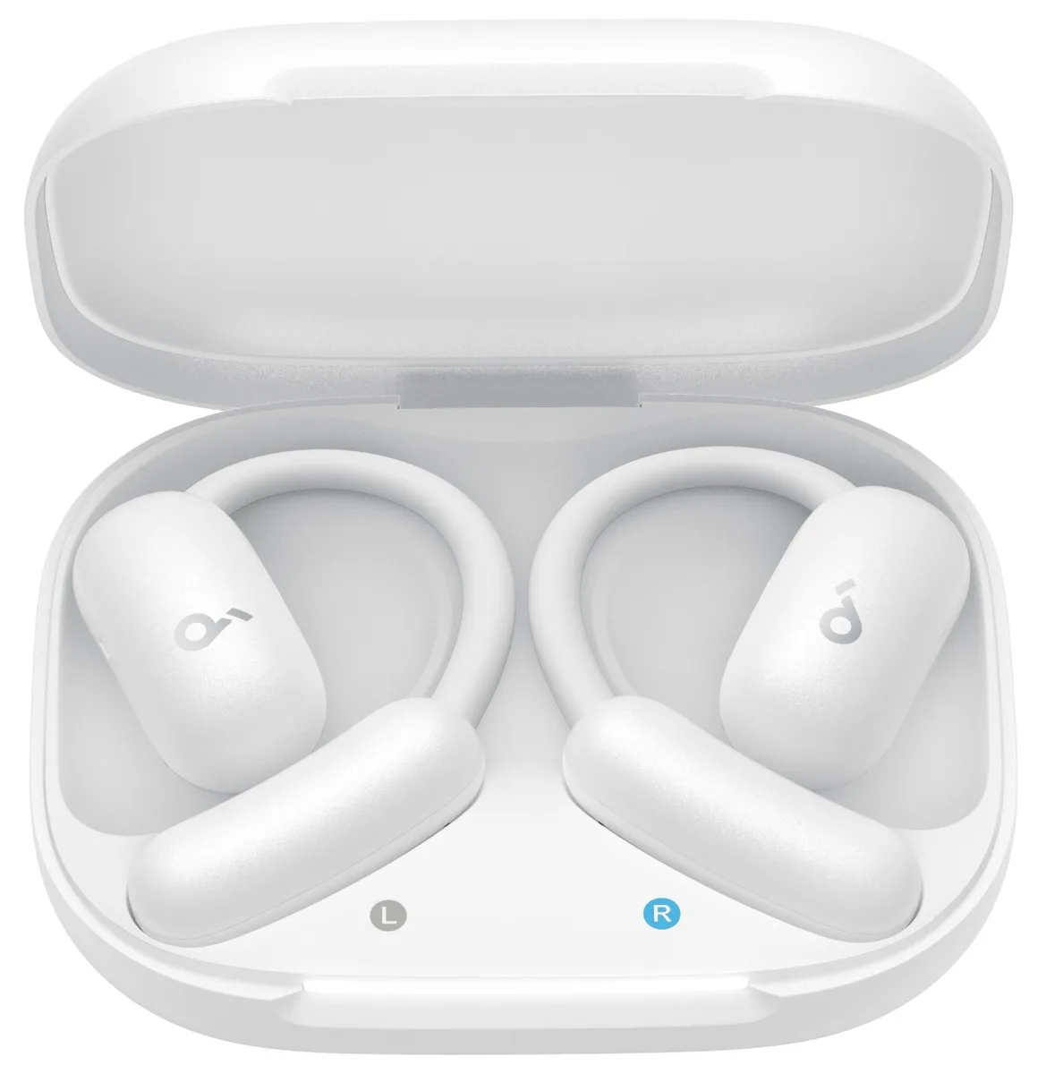 Гарнітура Anker SoundCore бездротові вкладиші пластик біла для спорту IP55